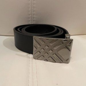 Burberry Black Belt Men